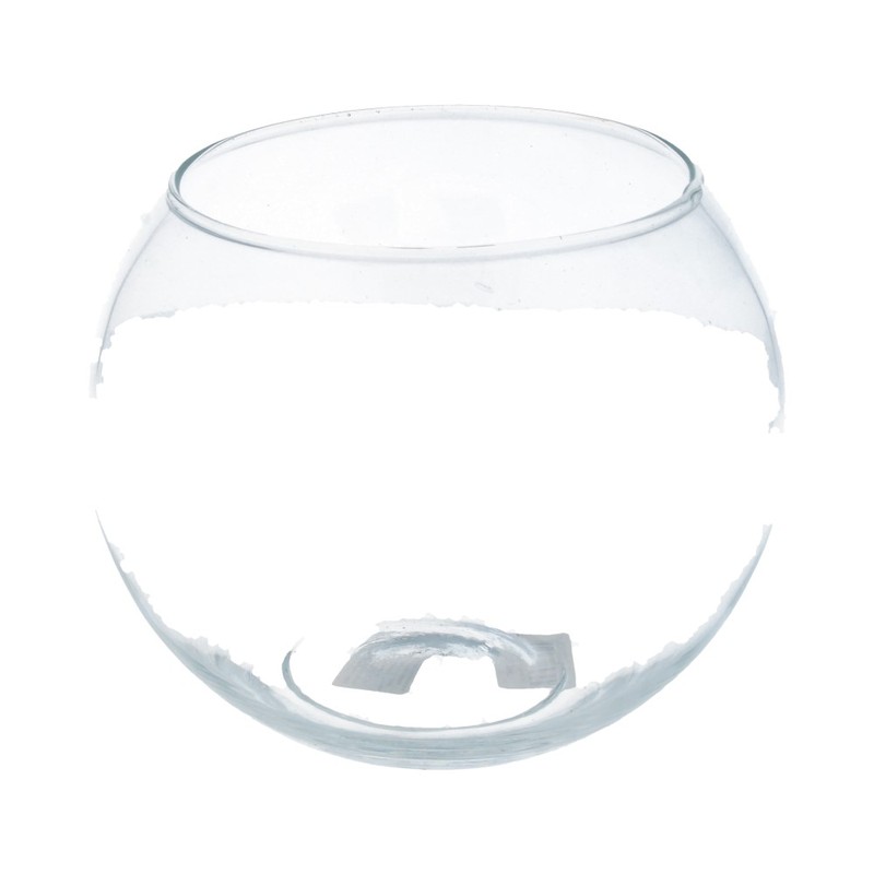 2067 Заготовка для декорирования Ваза "Шаровая" 2л стекло d 15.7 см х 13 см Эвис 