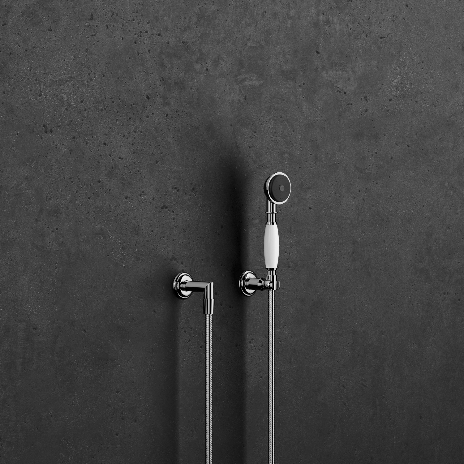 MADISON Набор для ручного душа с отдельными розетками - Brushed Durabrass (23-каратное золото) DornBracht 27803361-28 - Вид №1