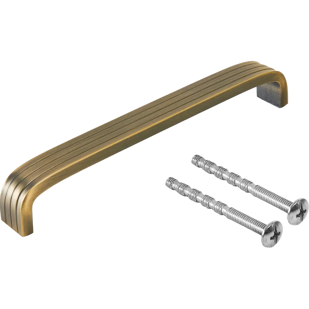 87378765 Ручка-скоба мебельная L4.031 ЦАМ 160 мм цвет бронза STLM-1005891 LARVIJ  - Вид №3