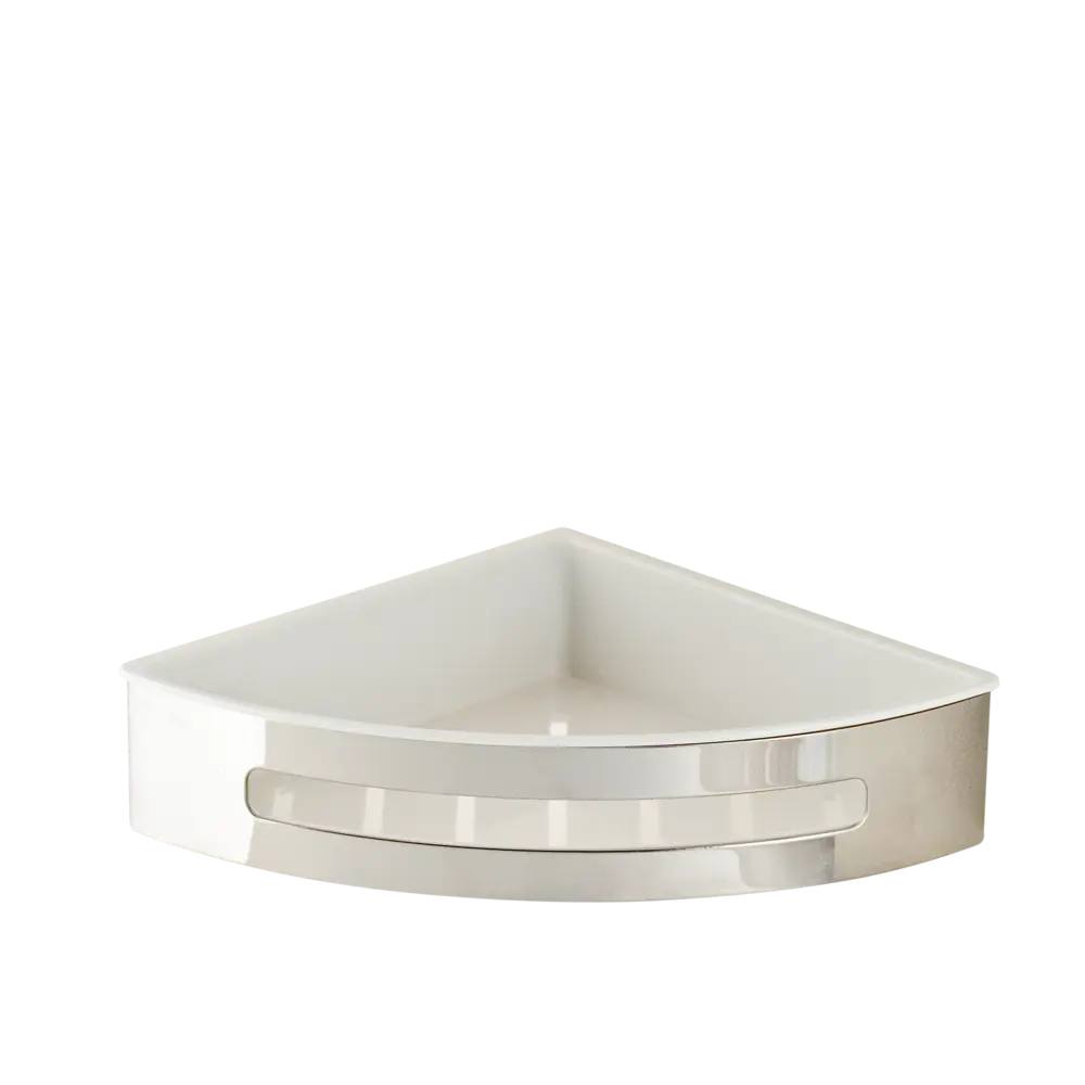 Полка для ванной комнаты угловая 20.6х20.6х6 см BRISSEN Без серии STLM-2144649 - Вид №4