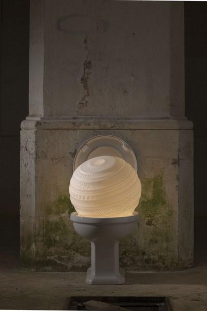 Karman Настольная лампа из сатинированного стекла Braille sun-id-1451950 - Вид №5