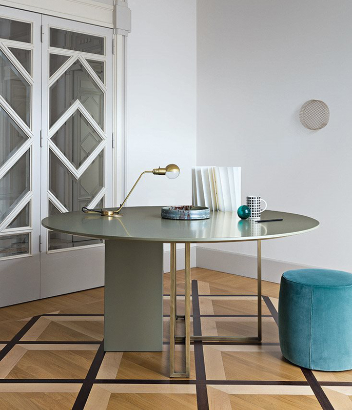 Стол  MERIDIANI XW round Plinto