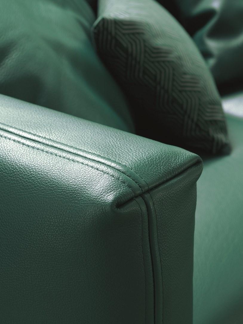 Flou 2-х местный кожаный диван со съемным чехлом Binario sun-id-1475903 - Вид №2