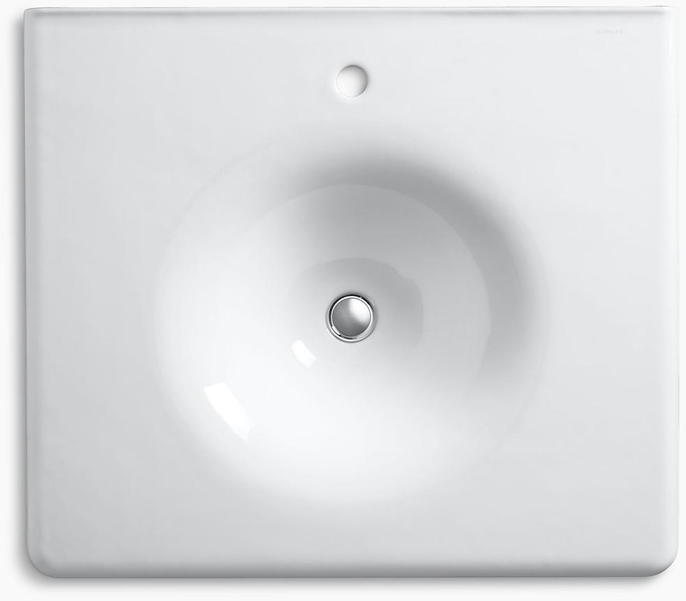 K-3048-1-96 Накладная раковина на столешницу  прямоугольная Kohler  - Вид №2