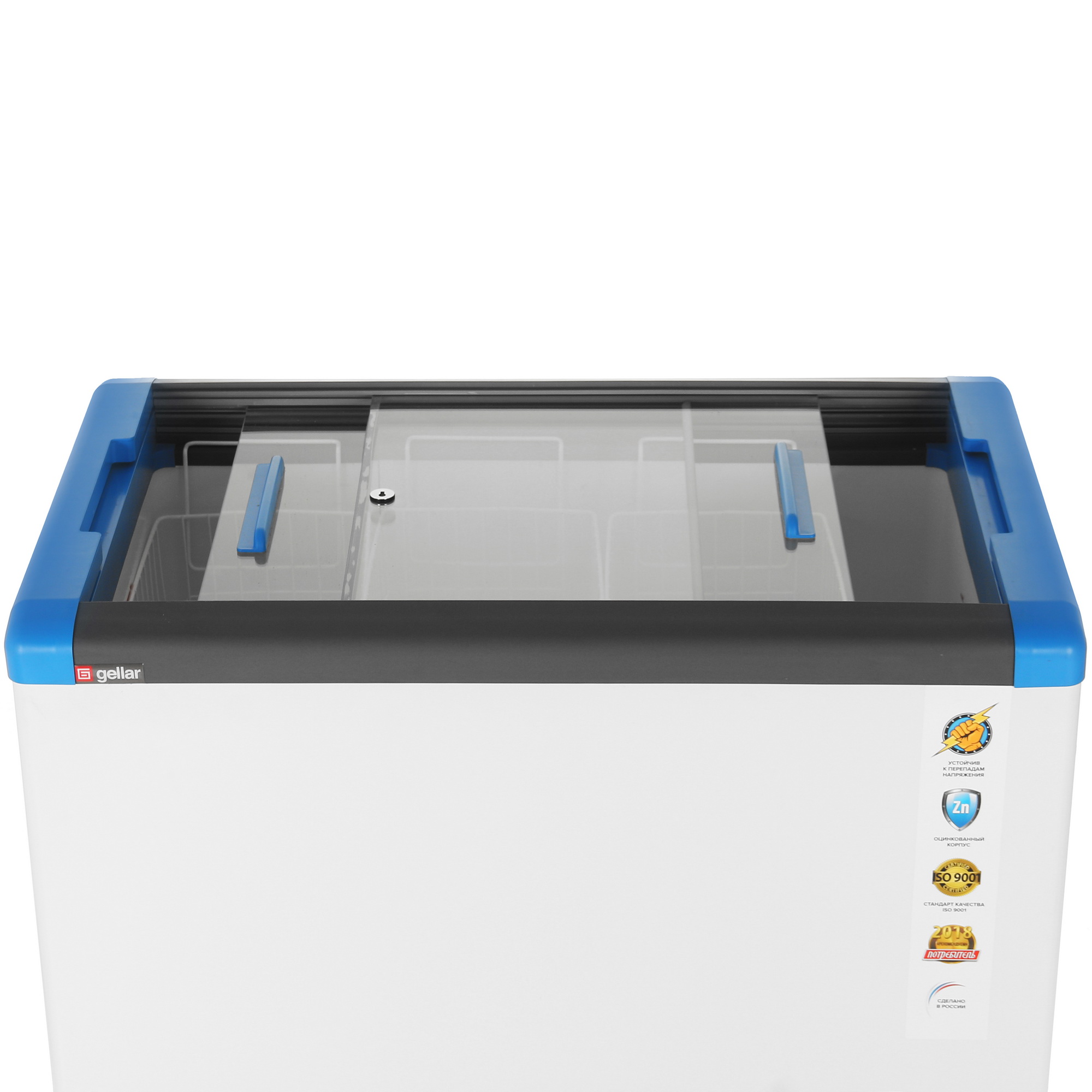 1229576 Морозильный ларь Frostor Gellar FG 350 C белый, синий STDN-0061411 - Вид №4