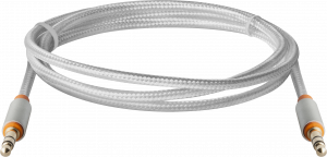 87513 аудио-кабель jack01-03 белый jack m- jack m, 1,2м Defender