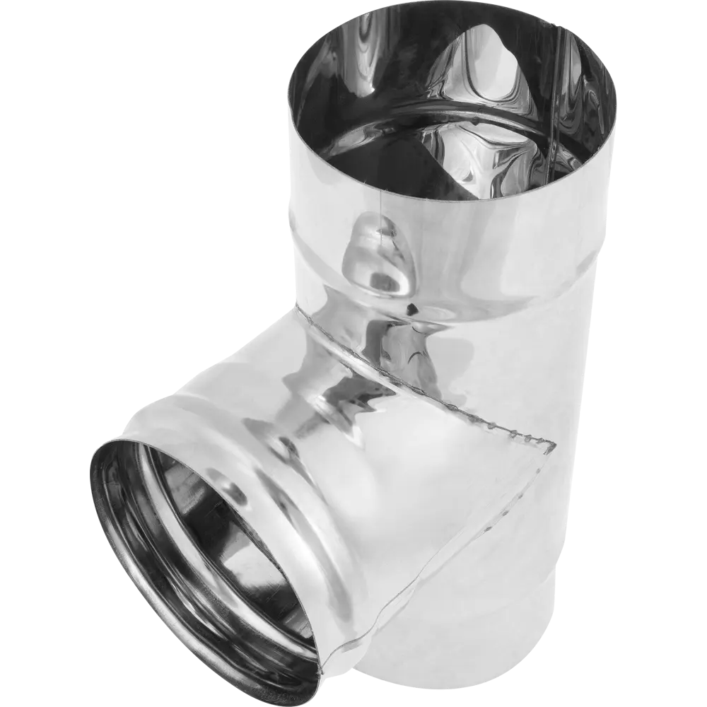 Тройник для дымохода Коракс D115 315x115 мм нержавеющая сталь 0.5 мм STLM-2208702