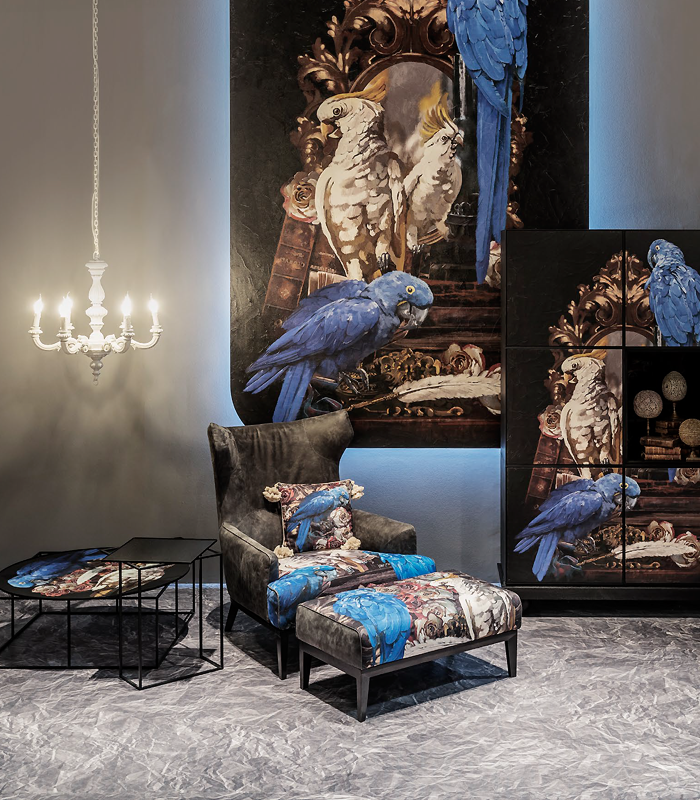 Пуф  MINOTTI PN-301 The black attitude - Вид №1