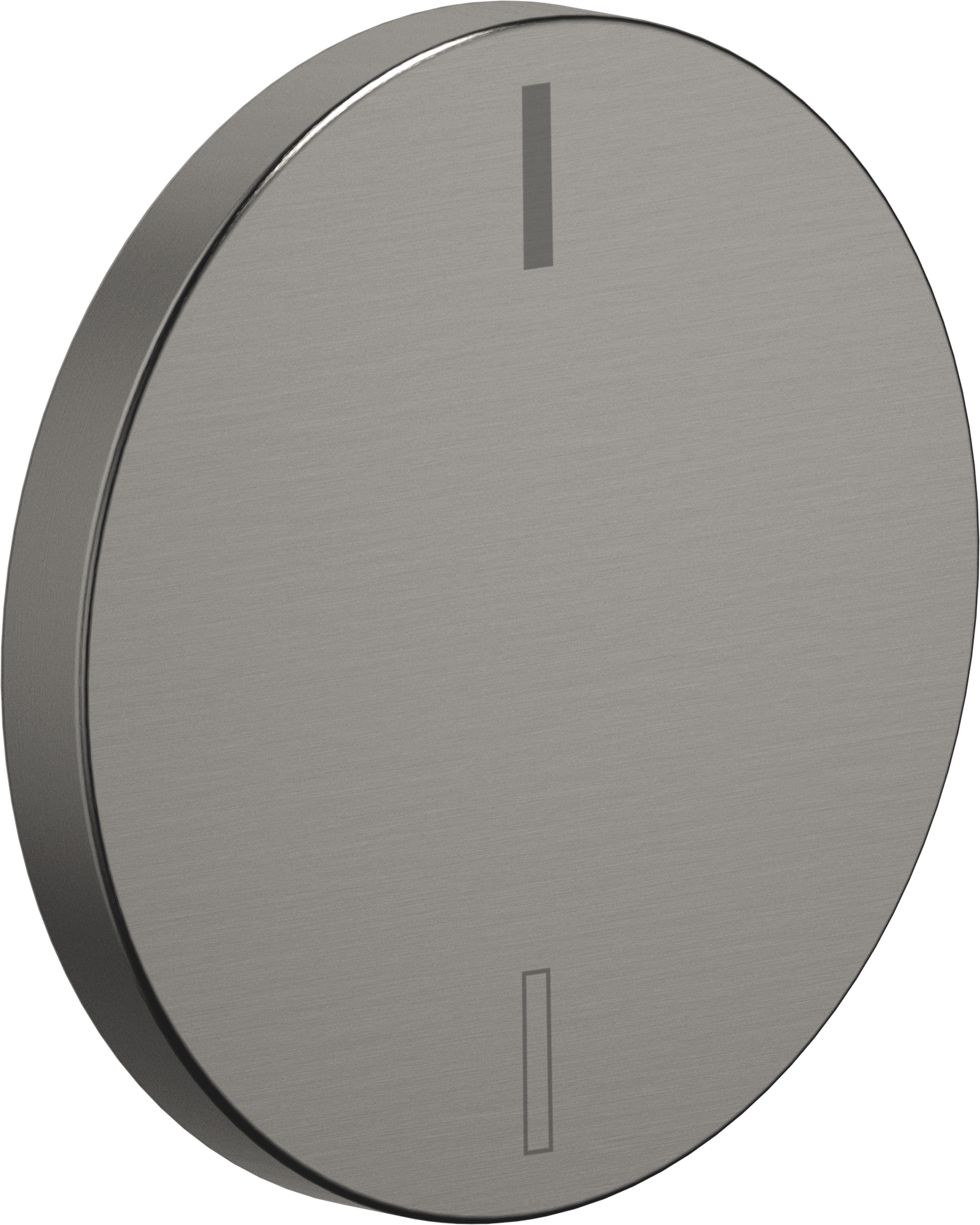 Вставка ручки CYO горячая и холодная – матовая темная платина