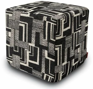 MissoniHome Пуф-куб из двойного жаккарда Modern iconic