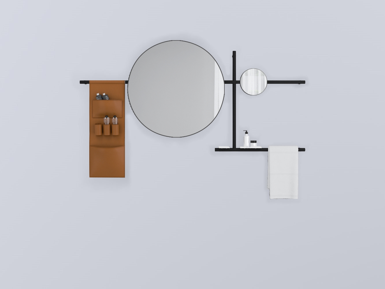 SWSTT-NM+SWSPT-CM+SWSPI-NM+SWM10-BI+SWM20-BI+SWSCT-NA . круглый стали cielo Siwa Ceramica Cielo