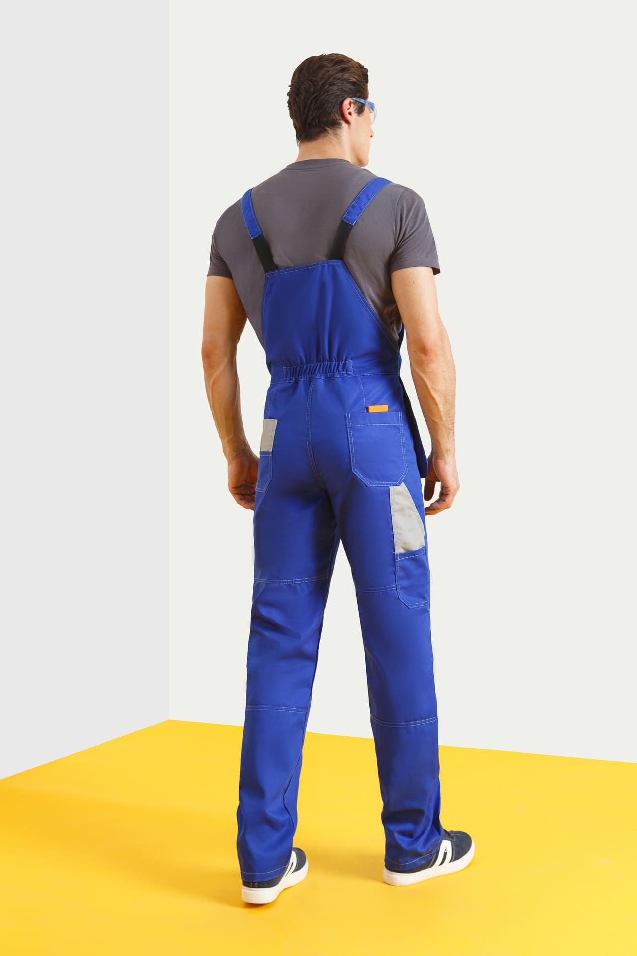 65244 Костюм "Профессионал-2" василек-светло-серый  Летняя спецодежда  размер 48-50/194-200  - Вид №11