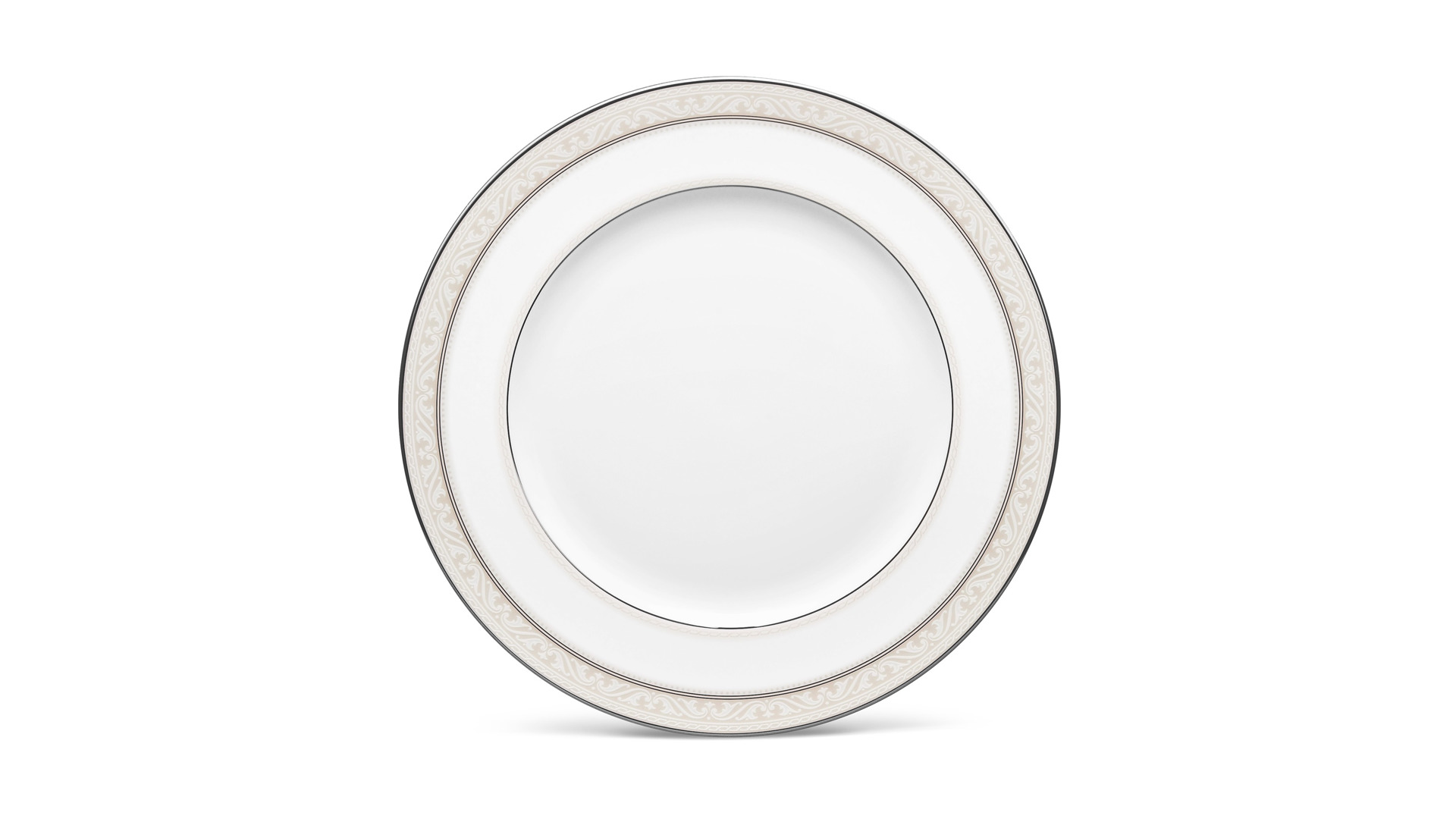 10665472 Noritake Сервиз столовый Noritake "Монтвейл, платиновый кант" на 6 персон 21 предмет Фарфор костяной  - Вид №3