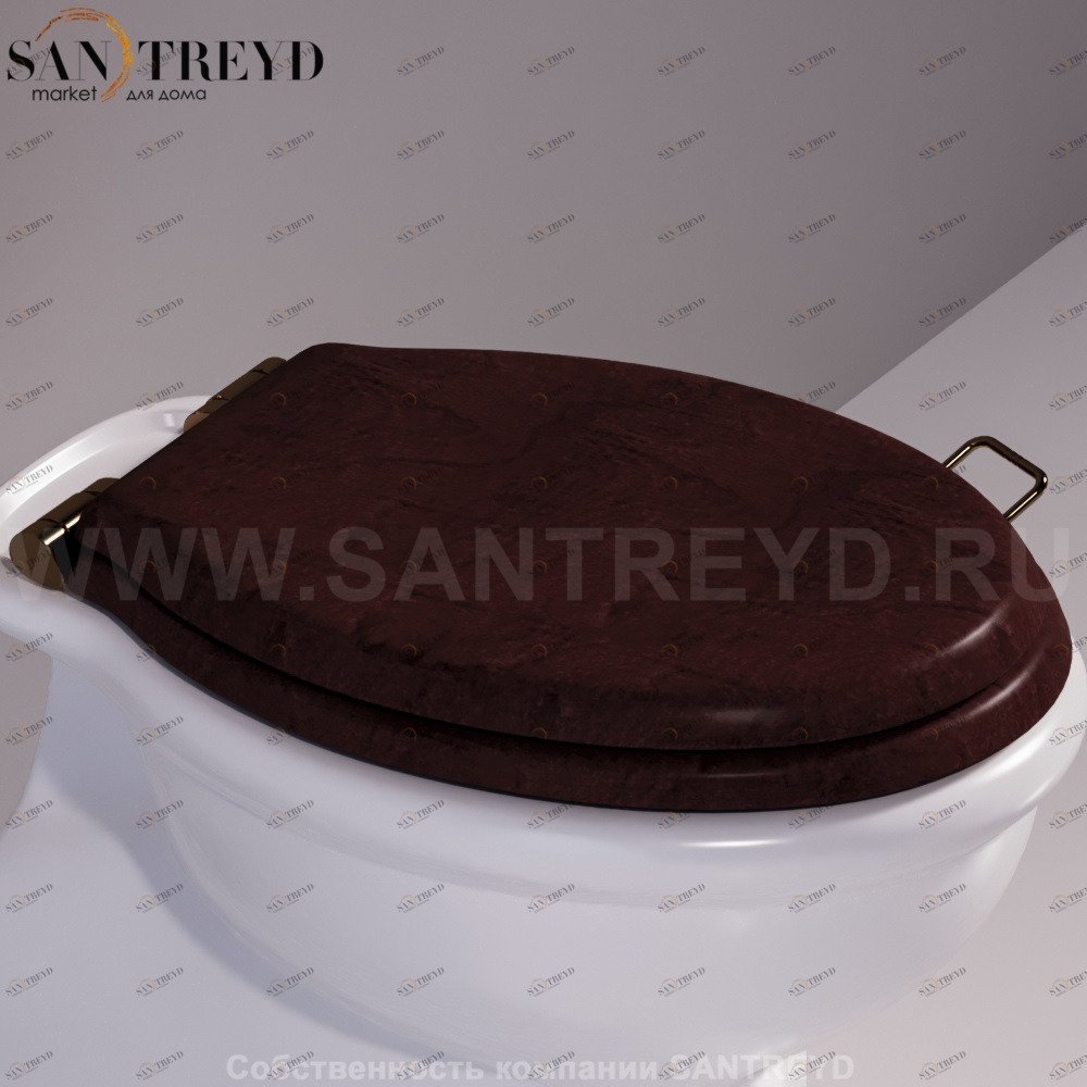 LA005D02NOCEBR Крышка сиденье для унитаза Simas Lante