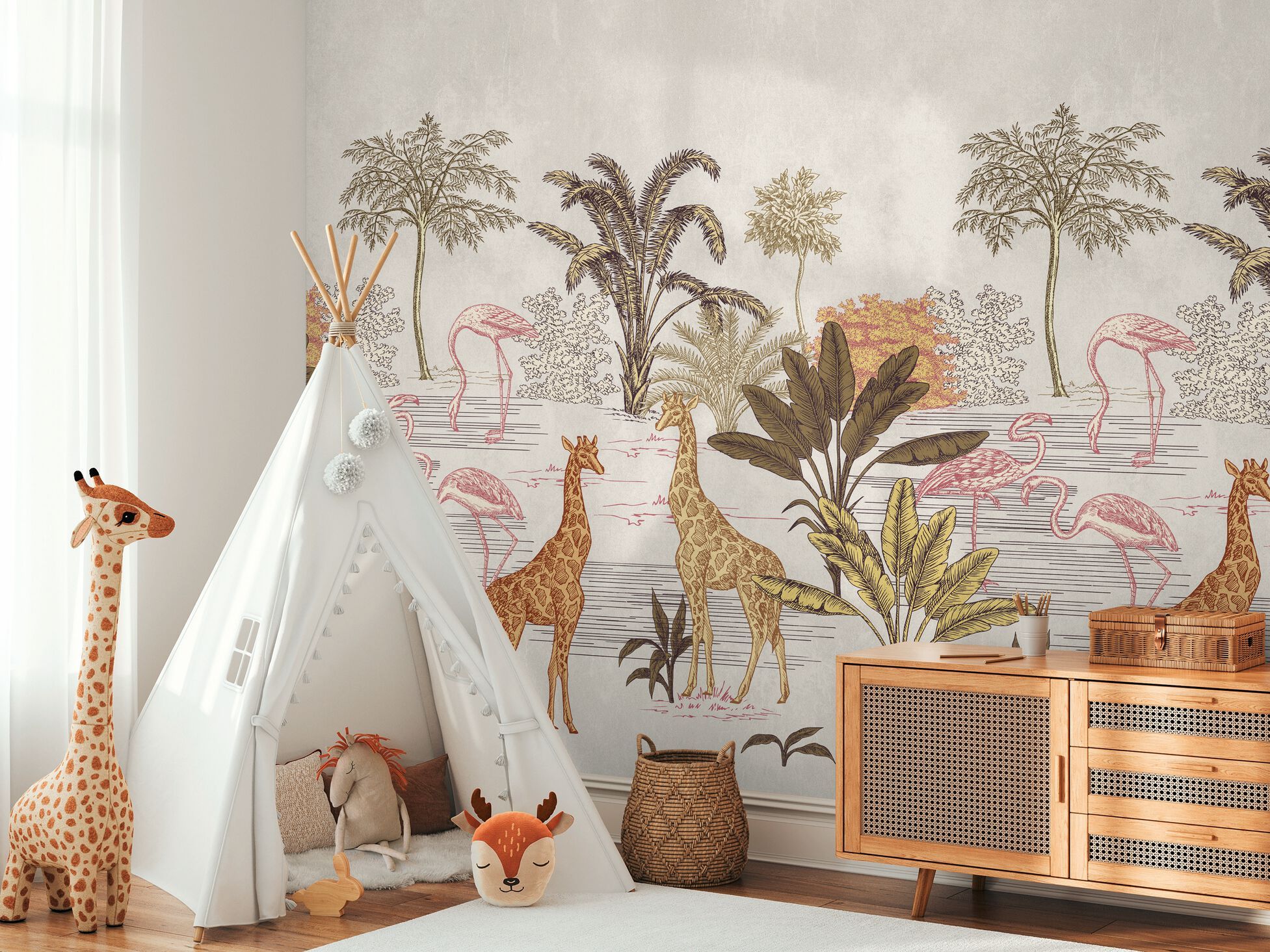 Нетканые обои с животными Architects Paper The Wall III ARCH-00061027