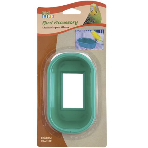 ПР0034957 Купалка для птиц внутренняя открытая с зеркалом 14,5х8,5х5см PENN-PLAX 