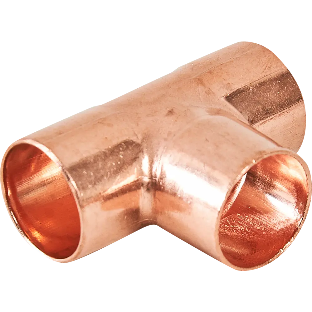 Тройник Hailiang ø18 мм медь STLM-2076497