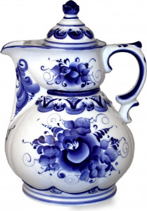 10621815 Гжельский фарфоровый завод Кувшин "Полдень" 1с