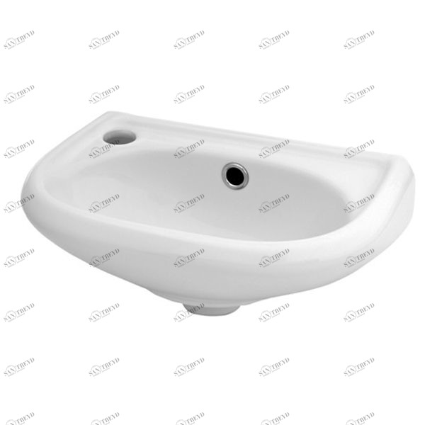 101620 Подвесная раковина настенная круглая SANTEK  белая 