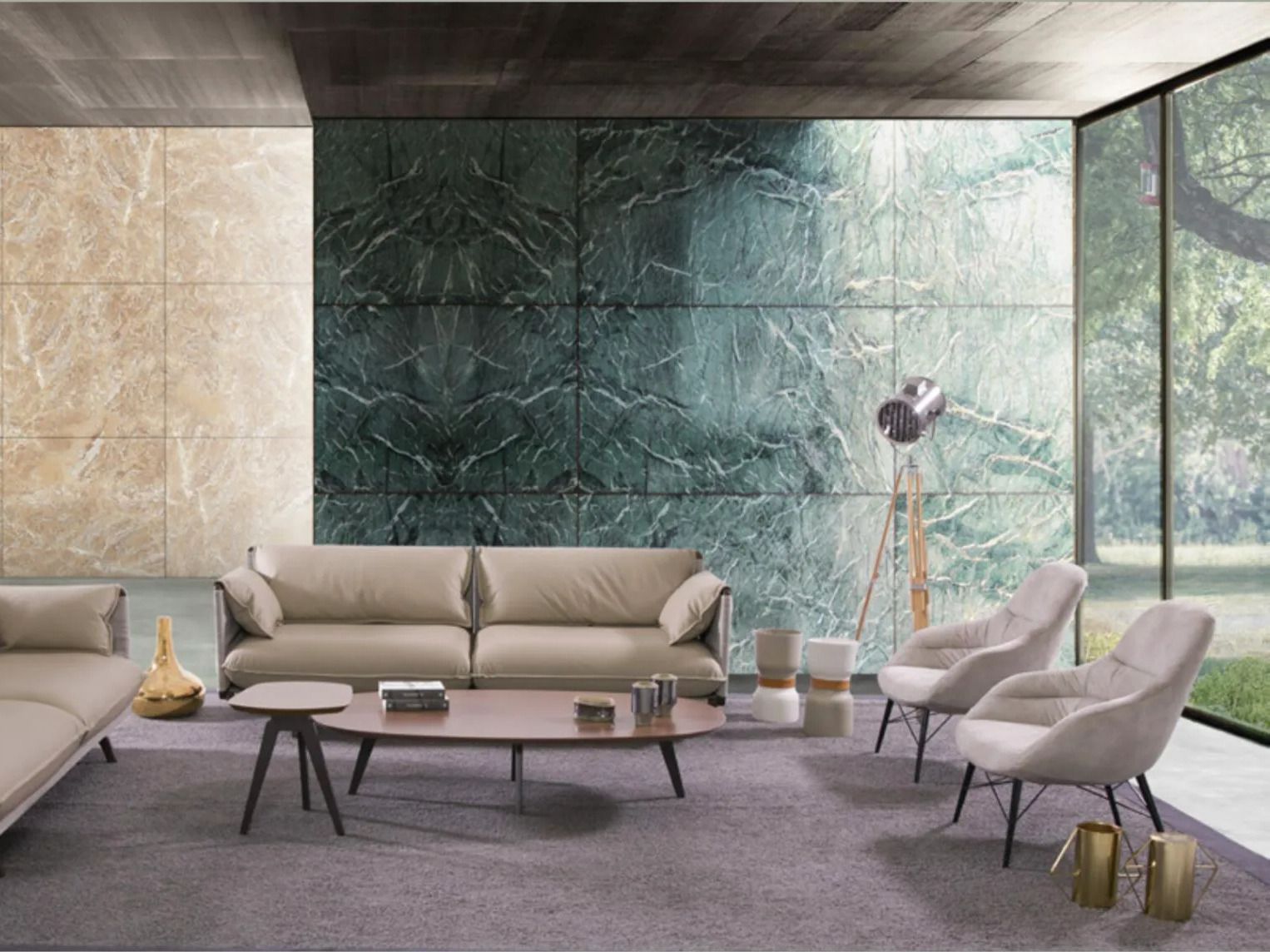 Тканевое кресло с подлокотниками ABLE ALLISON ARCH-00028596 - Вид №3