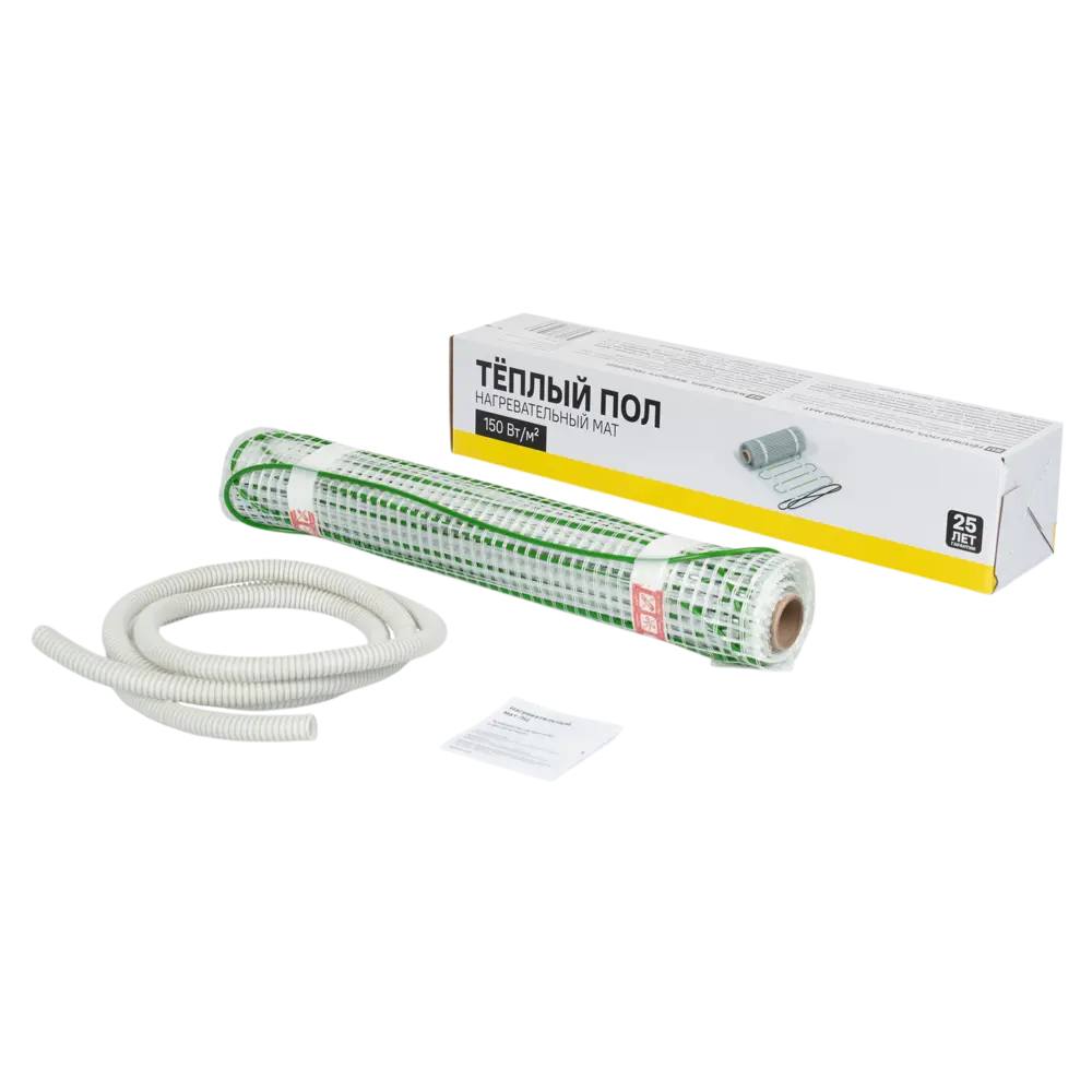 Нагревательный мат для теплого пола 1 м2 150 Вт Santreyd STLM-2147293