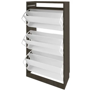 Каркас закрытой обувницы 63x144x30 см ЛДСП цвет венге 18160707 STLM-2148594