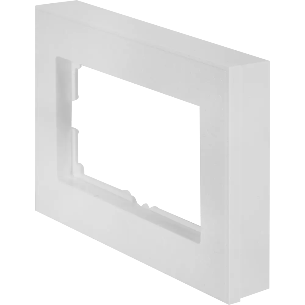 Рамка для двойных розеток Werkel Flock, цвет белый STLM-2096344 - Вид №1