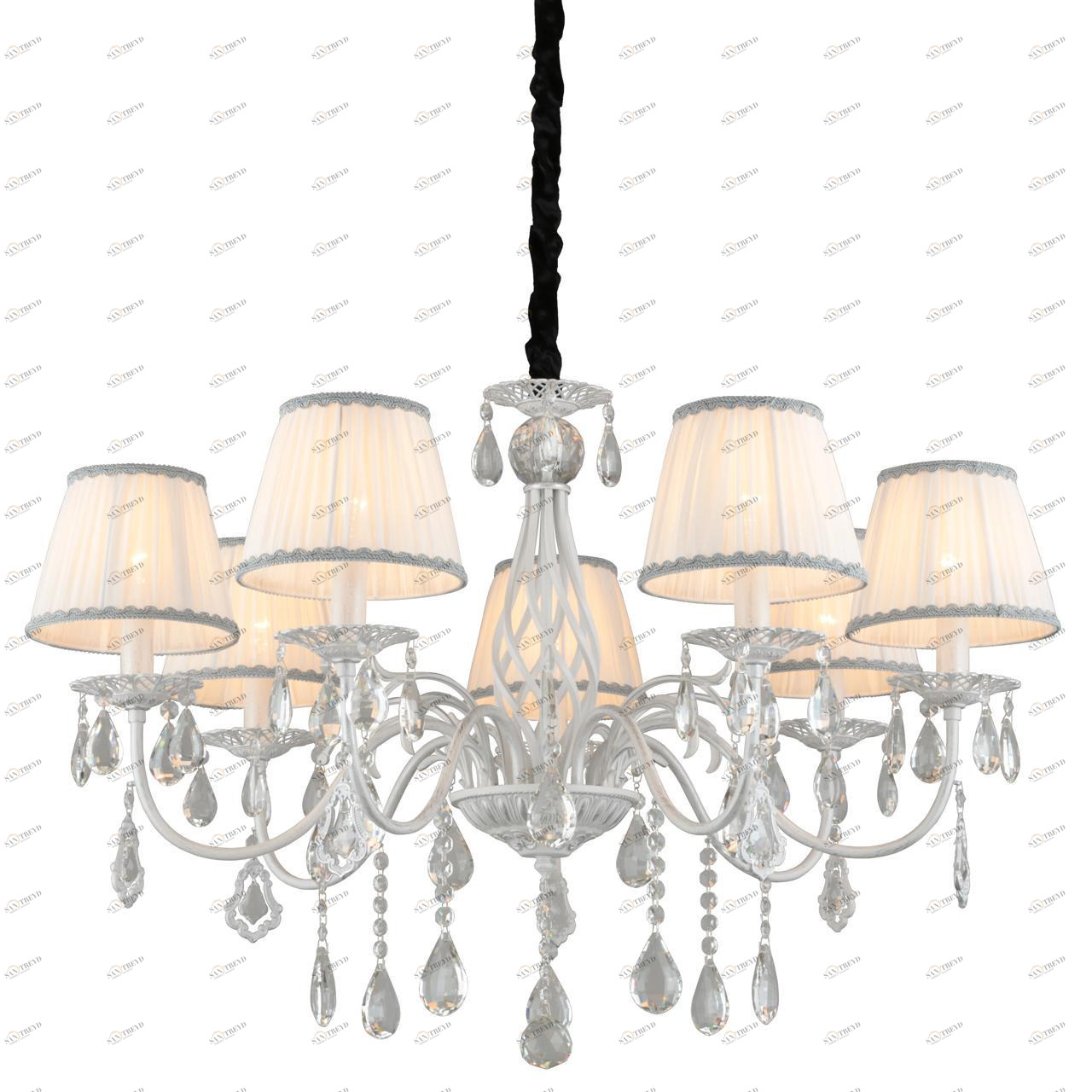 Подвесная люстра Omnilux Cremona OML-60813-07 OMNILUX ДИЗАЙНЕРСКИЕ, CREMONA 279719 Белый 