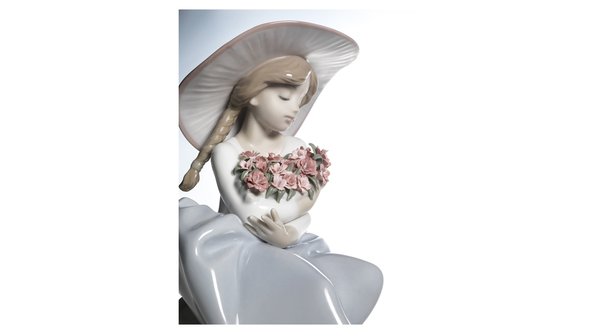 10668976 LLADRO Фигурка Lladro "Роскошный букет" 16x20см Фарфор Lladró  - Вид №3
