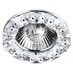 Спот встраиваемый Mine, GU5.3, 50 Вт, цвет хром/белый 13565641 STLM-2028133