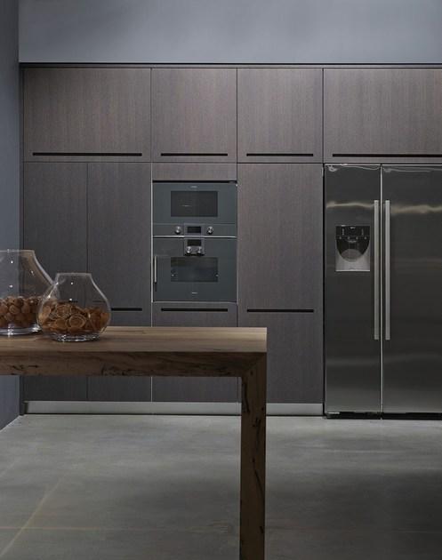 RIFRA Линейная кухня из дуба, тонированного венге Zero sun-id-1376897 - Вид №6