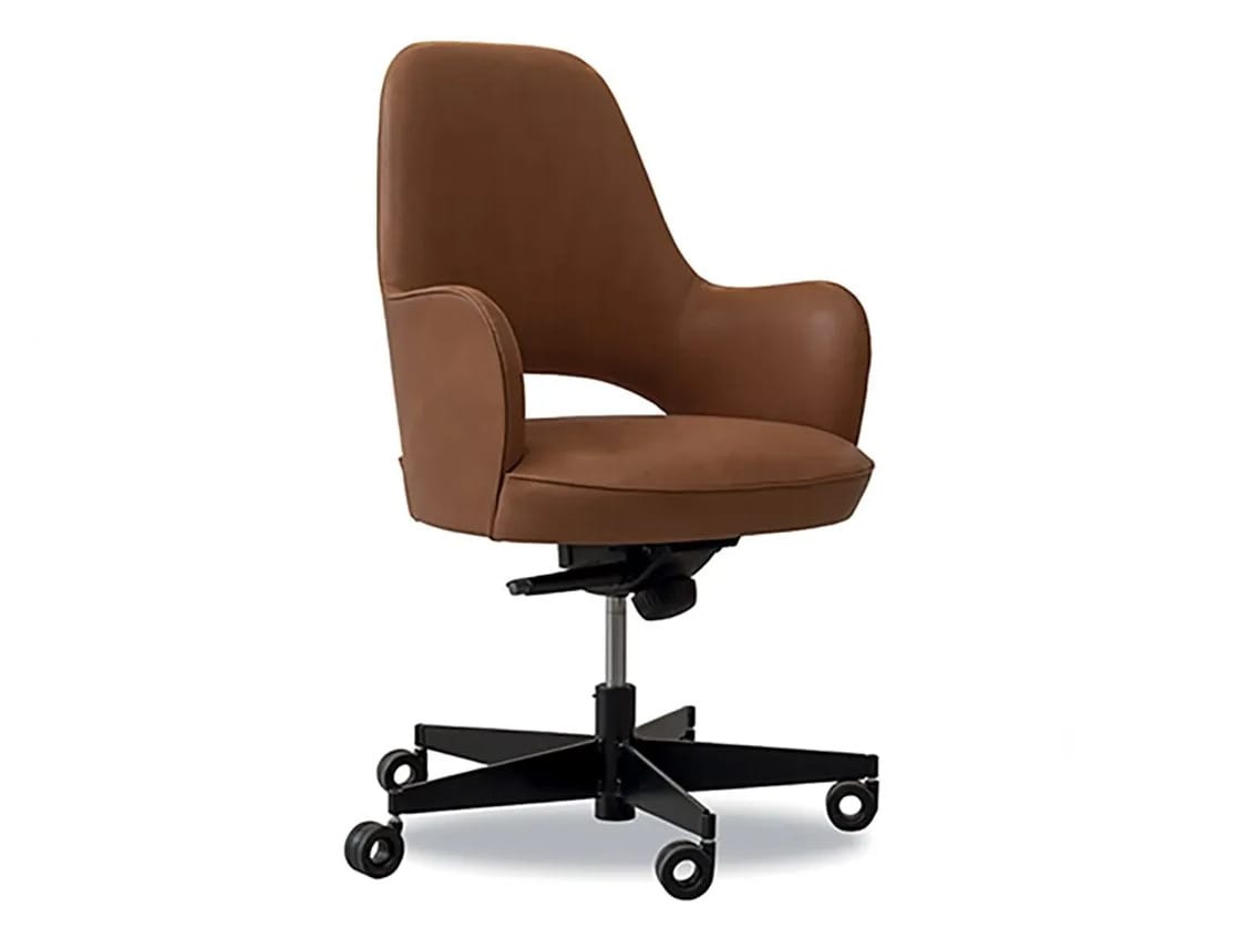 Мягкий операционный офисный стул с колесами с подлокотниками Baxter Colette ARCH-00049176