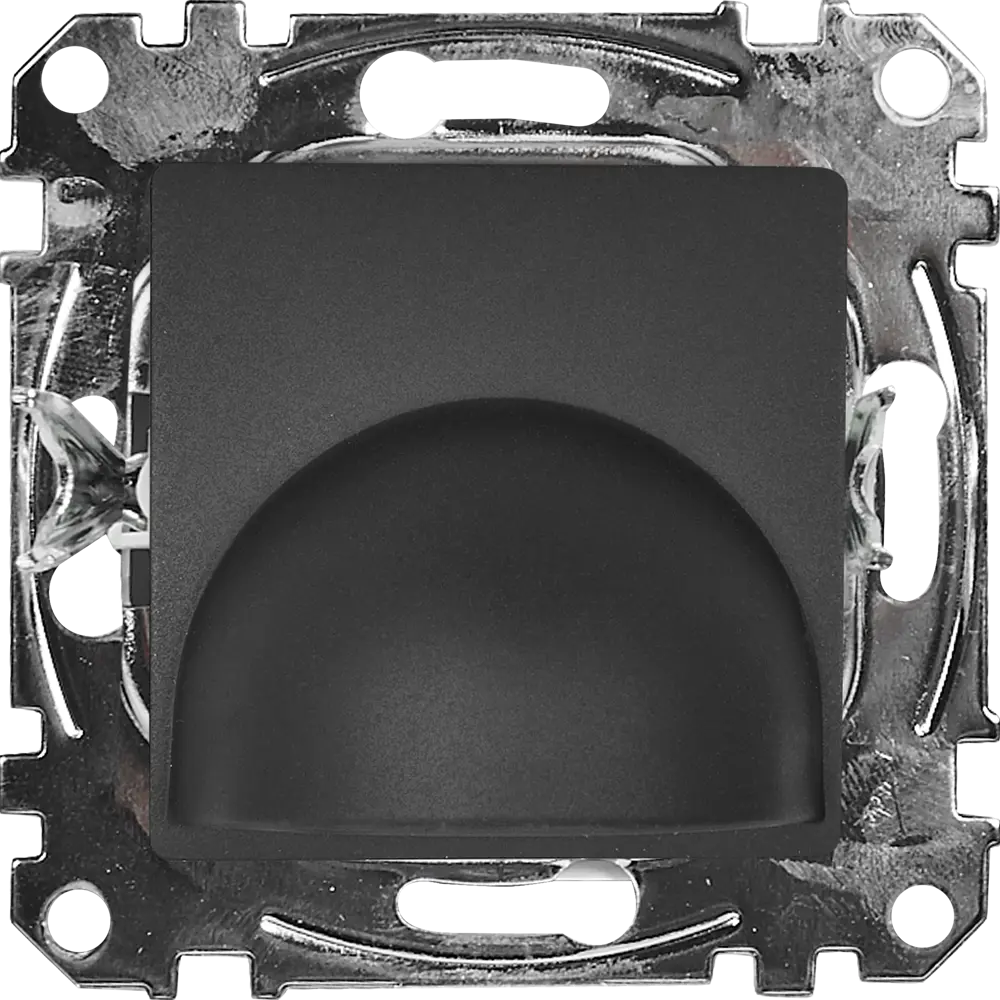 Вывод кабеля встраиваемый Systeme Electric Sedna цвет антрацит STLM-2172753