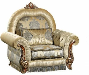 Barnini Oseo Кресло с обивкой из ткани с подлокотниками Firenze Fz 76 • fz 76-l