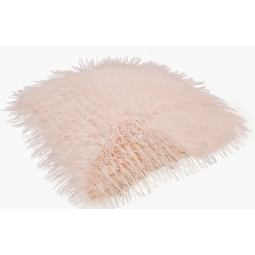 Подушка Лама 45x45 см цвет пыльная роза LINEN WAY STLM-2137454 - Вид №1