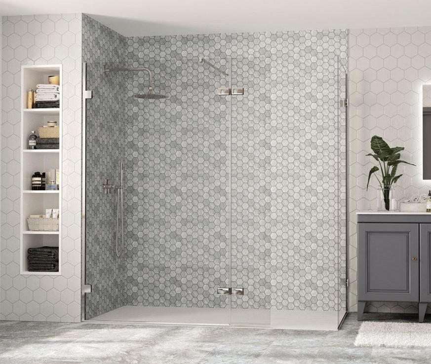 Душевая перегородка GWE1500 Merlyn Arysto Ten Хромированный 