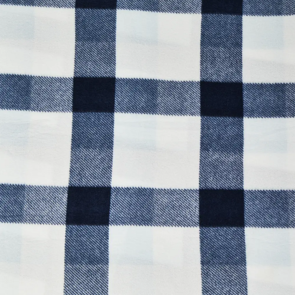 Плед Carron 130x170 см флис цвет голубой Ardenza STLM-2068978 - Вид №1