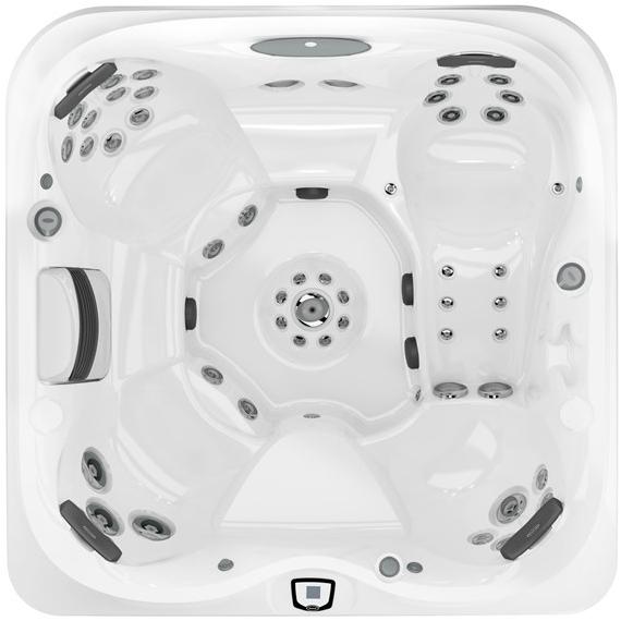 Jacuzzi® Квадратный мини-бассейн с гидромассажем на 5 мест J-400™ sun-id-1370474 - Вид №2