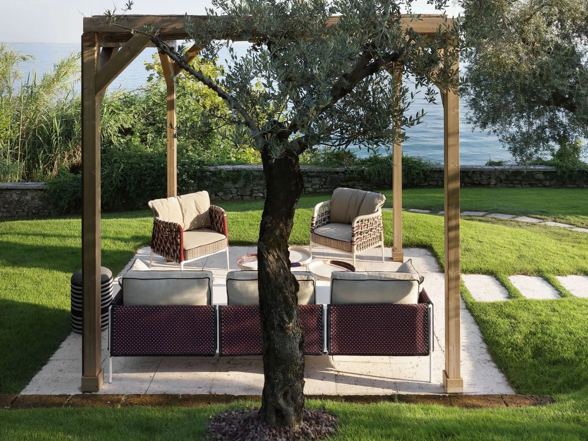 Плетеное уличное кресло с веревками Nodo Italia Antonio Marras + Nodo Italia ARCH-00120059 - Вид №11