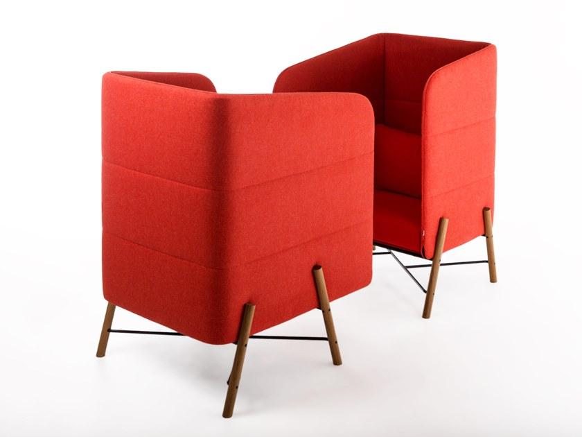 SilentLab Акустическое кресло из ткани с высокой спинкой sun-id-1458361 - Вид №3