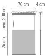 Vibia Подвесной светильник из ткани Curtain sun-id-1415385 - Вид №12