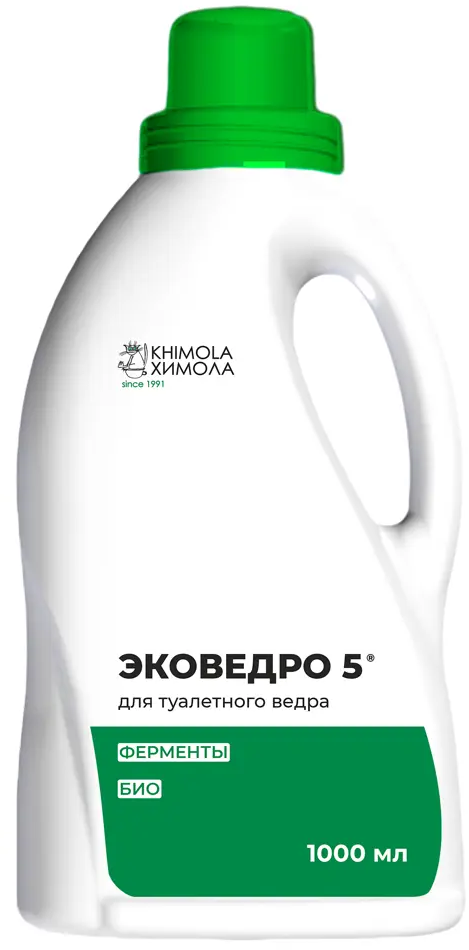 ХИМОЛА Эковедро-5 - биоактивное средство для туалетов 1000 мл 12715062