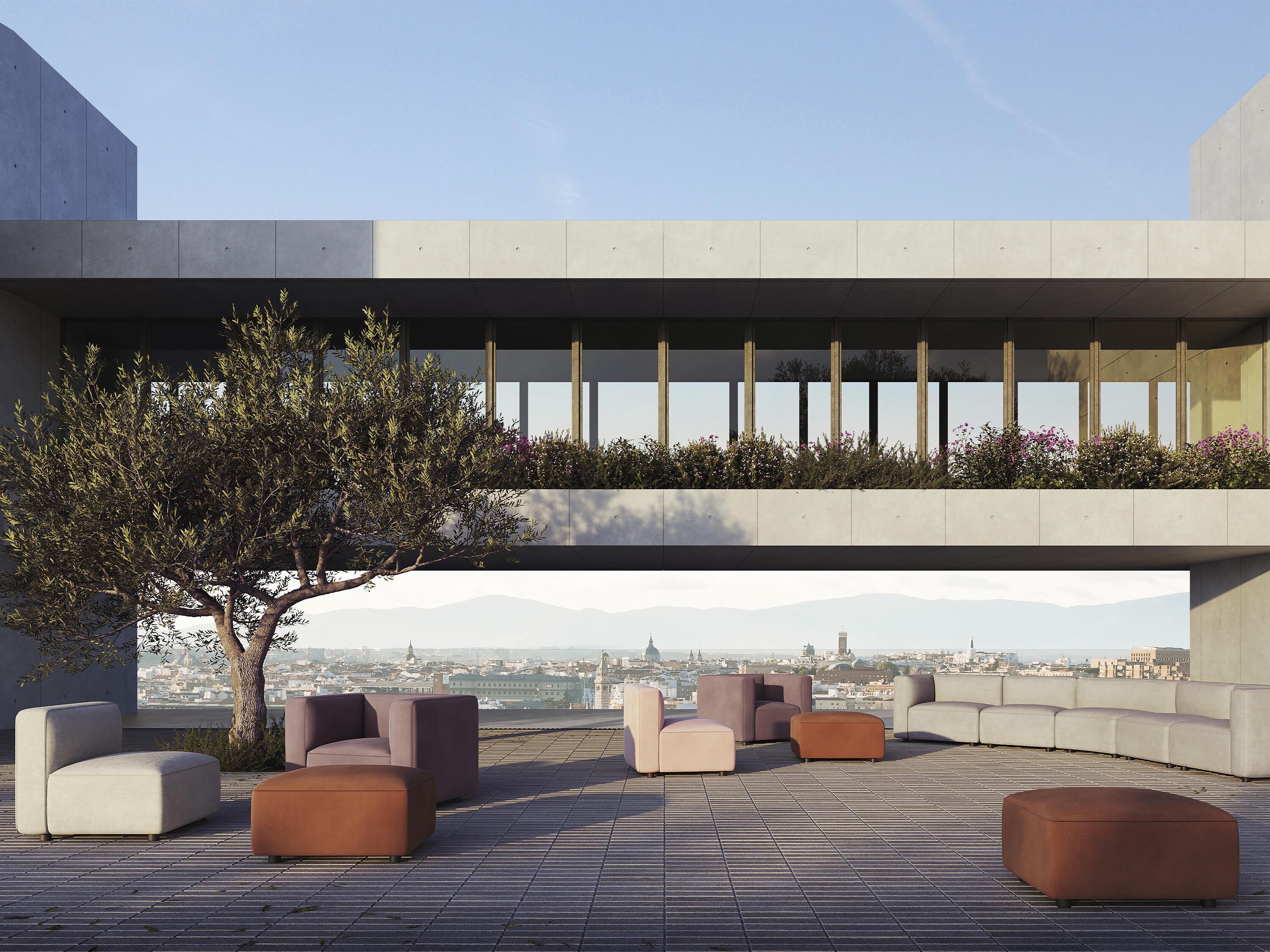 Тканевое садовое кресло Andreu World Nut Outdoor ARCH-00111220 - Вид №2