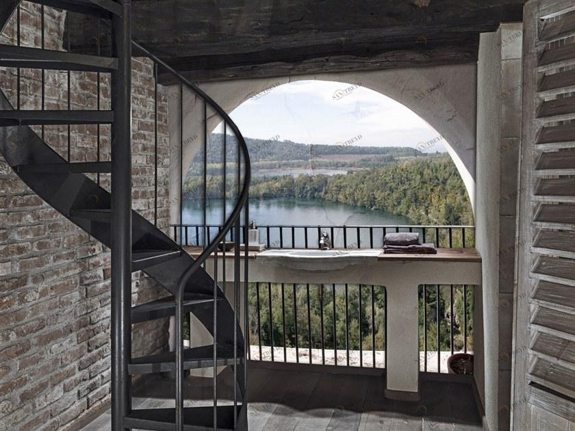 Creativespace Моющиеся обои с пейзажами Wallpaper 2020 sun-id-1476117