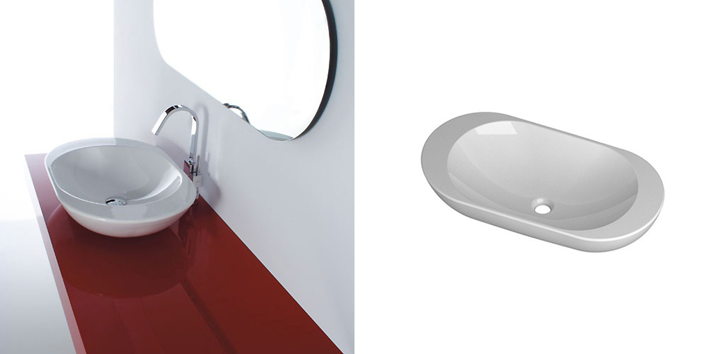 OV08040001 Накладная раковина на столешницу  овальная Disegno Ceramica  - Вид №1