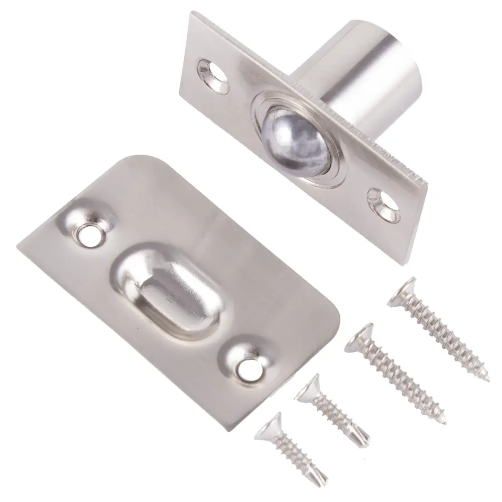 Шариковый фиксатор Apecs R-0001, 21х19 мм, сталь, цвет сатин 12264273 STLM-2002683  - Вид №1