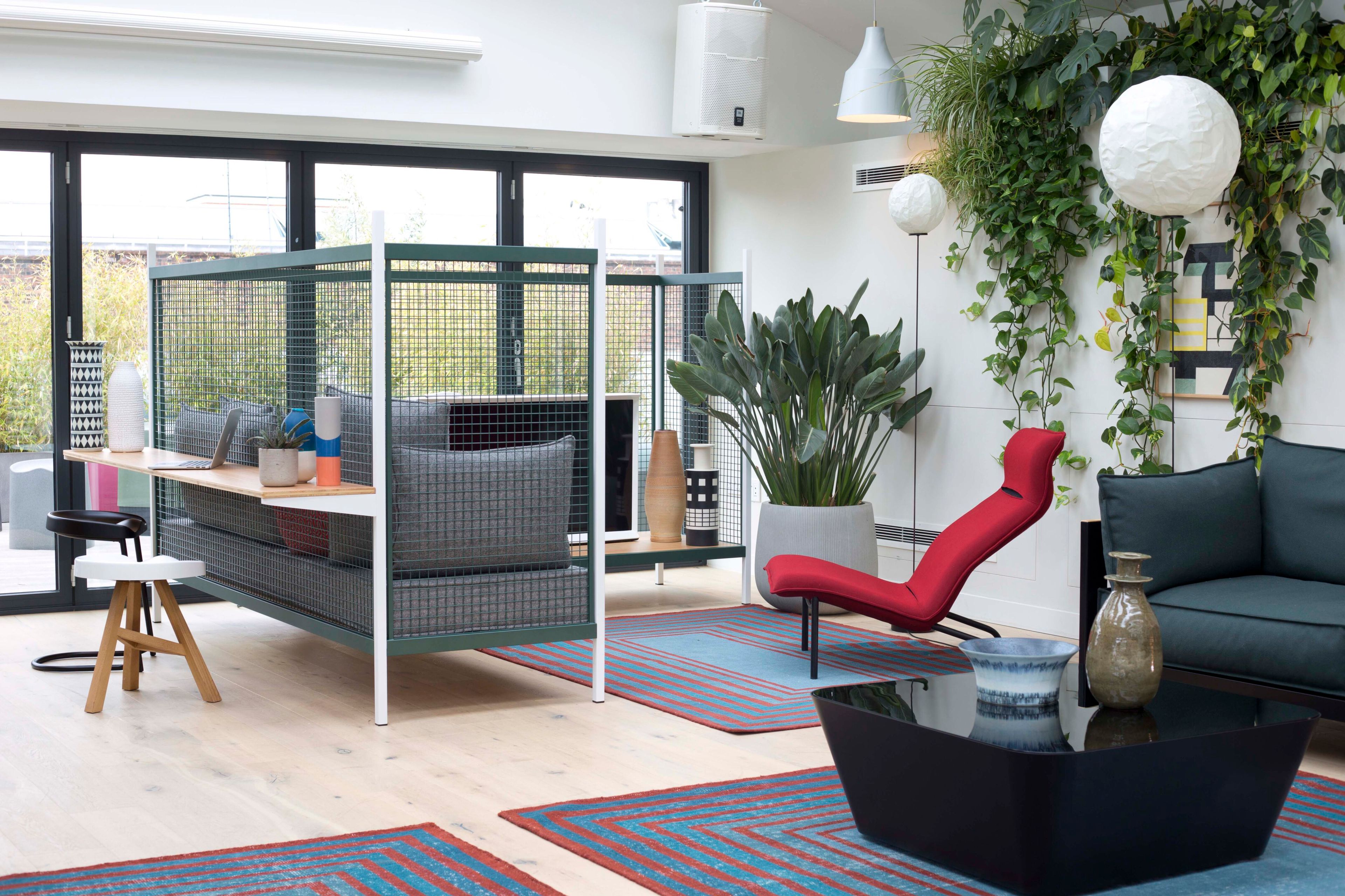 Офис двухсторонний угловой диван Established&Sons сетка ARCH-00116515 - Вид №15