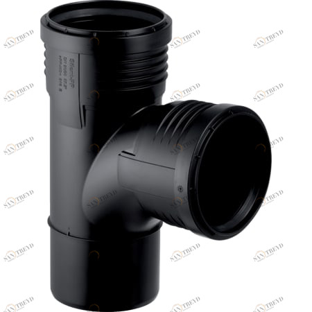 GEBERIT 390.554.14.1 Тройник со смещенным впуском Geberit Silent-PP 87,5° 