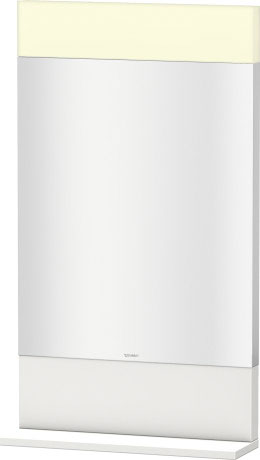 VE751003131 Vero Зеркало с полочкой внизу Сосна серебристая, декор Duravit - Вид №1