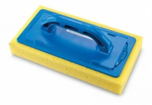 Ausonia Желтый губчатый шпатель Frattazzi gommaspugna